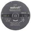 Кольцевая пила 5 частей 28 35 50 68 75 mm опорная тарелка из металла Wolfcraft. Фото-4